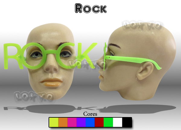 Óculos de festa rock